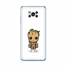 Чехол для Xiaomi POCO X3 (AlphaPrint) с печатью (ТОП продаж) I Am Groot - купить на Floy.com.ua
