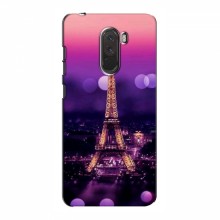 Чехол для Xiaomi Pocophone F1 (AlphaPrint) с печатью (ТОП продаж) Париж - Башня - купить на Floy.com.ua