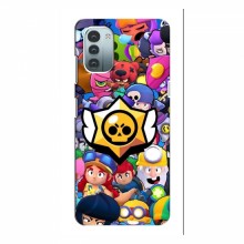 Чехол для Nokia G21 Бравл Старс (VPrint) Логотип Brawl Stars - купить на Floy.com.ua