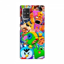 Чехол для Samsung Galaxy A52 Бравл Старс (VPrint) Все герои Бравл Старс - купить на Floy.com.ua
