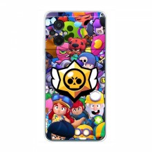 Чехол для Xiaomi POCO M5 Бравл Старс (VPrint) Логотип Brawl Stars - купить на Floy.com.ua