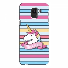 Чехол для Ребёнка на Samsung J6 2018 (VPrint) Unicorn - купить на Floy.com.ua