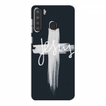 Чехол для Samsung Galaxy A21 (A215) - (Христианские) (AlphaPrint) - купить на Floy.com.ua