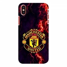 Чехол Манчестер Юнайтед для iPhone X (AlphaPrint) - купить на Floy.com.ua