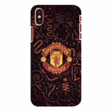 Чехол Манчестер Юнайтед для iPhone X (AlphaPrint) Эмблема Манчестер Ю. - купить на Floy.com.ua