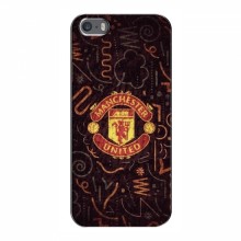 Чехол Манчестер Юнайтед для iPhone 5 / 5s / SE (AlphaPrint) Эмблема Манчестер Ю. - купить на Floy.com.ua