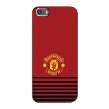 Чехол Манчестер Юнайтед для iPhone 5 / 5s / SE (AlphaPrint) logo manchester united - купить на Floy.com.ua