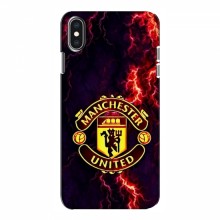 Чехол Манчестер Юнайтед для iPhone Xs (AlphaPrint) - купить на Floy.com.ua
