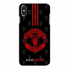 Чехол Манчестер Юнайтед для iPhone Xs (AlphaPrint) Манчестер Юнайтед - купить на Floy.com.ua