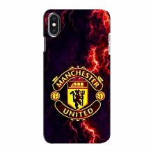 Чехол Манчестер Юнайтед для iPhone Xs Max (AlphaPrint) - купить на Floy.com.ua