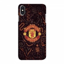 Чехол Манчестер Юнайтед для iPhone Xs Max (AlphaPrint)