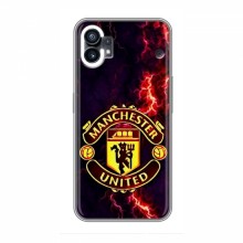 Чехол Манчестер Юнайтед для Nothing Phone 1 (AlphaPrint) - купить на Floy.com.ua