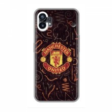 Чехол Манчестер Юнайтед для Nothing Phone 1 (AlphaPrint) Эмблема Манчестер Ю. - купить на Floy.com.ua