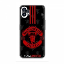 Чехол Манчестер Юнайтед для Nothing Phone 1 (AlphaPrint) Манчестер Юнайтед - купить на Floy.com.ua