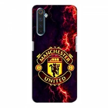 Чехол Манчестер Юнайтед для RealMe 6 Pro (AlphaPrint) - купить на Floy.com.ua