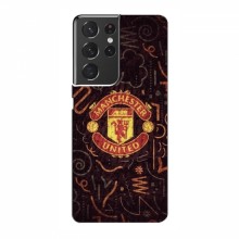 Чехол Манчестер Юнайтед для Samsung Galaxy S21 Ultra (AlphaPrint)
