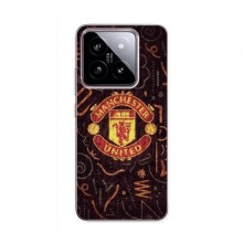 Чехол Манчестер Юнайтед для Xiaomi 14 (AlphaPrint)