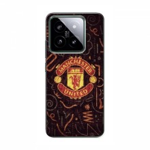 Чехол Манчестер Юнайтед для Xiaomi 14 Pro (AlphaPrint) Эмблема Манчестер Ю. - купить на Floy.com.ua