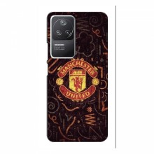 Чехол Манчестер Юнайтед для Xiaomi POCO F4 (5G) (AlphaPrint)