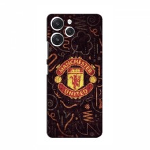 Чехол Манчестер Юнайтед для Xiaomi Redmi 12 (AlphaPrint)