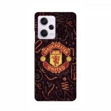 Чехол Манчестер Юнайтед для Xiaomi Redmi Note 12 (5G) China (AlphaPrint)