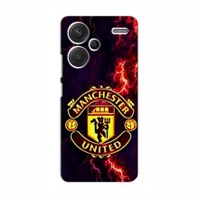 Чехол Манчестер Юнайтед для Xiaomi Redmi Note 13 Pro Plus (AlphaPrint) - купить на Floy.com.ua