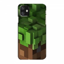 Чехол Майнкрафт для Айфон 12 (AlphaPrint) Minecraft Текстура Minecraft - купить на Floy.com.ua