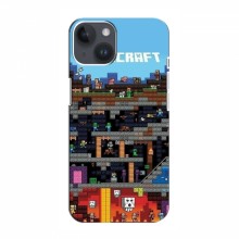 Чехол Майнкрафт для Айфон 14 (AlphaPrint) Minecraft