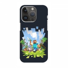 Чехол Майнкрафт для Айфон 14 Про Макс (AlphaPrint) Minecraft minecraft - купить на Floy.com.ua