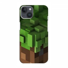 Чехол Майнкрафт для Айфон 15 Плюс (AlphaPrint) Minecraft