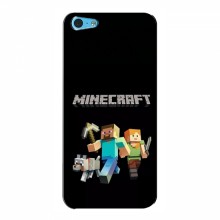 Чехол Майнкрафт для Айфон 5с (AlphaPrint) Minecraft Герои Майнкрафт - купить на Floy.com.ua