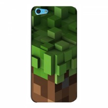 Чехол Майнкрафт для Айфон 5с (AlphaPrint) Minecraft