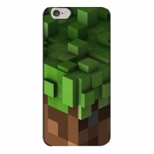 Чехол Майнкрафт для Айфон 6 Плюс / 6с Плюс (AlphaPrint) Minecraft Текстура Minecraft - купить на Floy.com.ua
