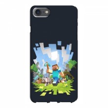 Чехол Майнкрафт для Айфон 7 (AlphaPrint) Minecraft minecraft - купить на Floy.com.ua