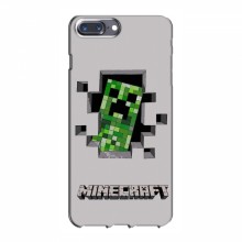 Чехол Майнкрафт для Айфон 7 Плюс (AlphaPrint) Minecraft Персонаж Майнкрафт - купить на Floy.com.ua