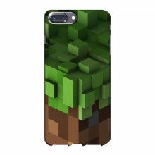Чехол Майнкрафт для Айфон 7 Плюс (AlphaPrint) Minecraft Текстура Minecraft - купить на Floy.com.ua