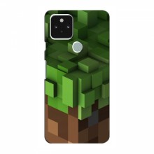 Чехол Майнкрафт для Гугл Пиксель 5а (AlphaPrint) Minecraft