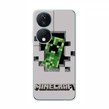 Чехол Майнкрафт для Хонор Х7б (AlphaPrint) Minecraft Персонаж Майнкрафт - купить на Floy.com.ua