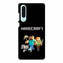 Чехол Майнкрафт для Huawei P30 (AlphaPrint) Minecraft Герои Майнкрафт - купить на Floy.com.ua