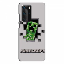 Чехол Майнкрафт для Huawei P40 Pro (AlphaPrint) Minecraft Персонаж Майнкрафт - купить на Floy.com.ua