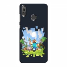 Чехол Майнкрафт для Huawei Y7 2019 (AlphaPrint) Minecraft minecraft - купить на Floy.com.ua