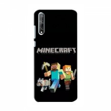 Чехол Майнкрафт для Huawei P Smart S / Y8p (2020) (AlphaPrint) Minecraft Герои Майнкрафт - купить на Floy.com.ua