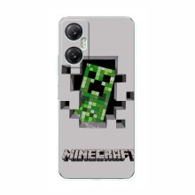 Чехол Майнкрафт для Инфиникс Хот 20 5G (AlphaPrint) Minecraft Персонаж Майнкрафт - купить на Floy.com.ua