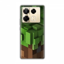 Чехол Майнкрафт для Инфиникс Ноут 40 Про (AlphaPrint) Minecraft Текстура Minecraft - купить на Floy.com.ua