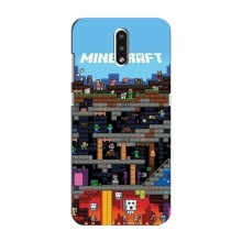 Чехол Майнкрафт для Нокиа 2.3 (AlphaPrint) Minecraft - купить на Floy.com.ua