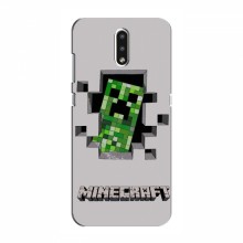 Чехол Майнкрафт для Нокиа 2.3 (AlphaPrint) Minecraft Персонаж Майнкрафт - купить на Floy.com.ua