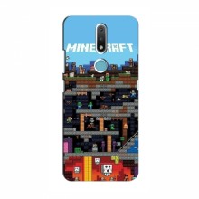 Чехол Майнкрафт для Нокиа 2.4 (AlphaPrint) Minecraft - купить на Floy.com.ua