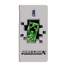 Чехол Майнкрафт для Нокиа 3.1 (AlphaPrint) Minecraft Персонаж Майнкрафт - купить на Floy.com.ua