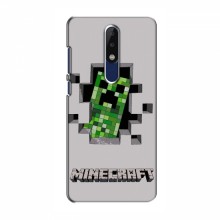 Чехол Майнкрафт для Нокиа 5.1 Плюс (х5) (AlphaPrint) Minecraft Персонаж Майнкрафт - купить на Floy.com.ua