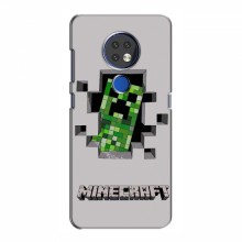 Чехол Майнкрафт для Нокиа 6.2 (2019) (AlphaPrint) Minecraft Персонаж Майнкрафт - купить на Floy.com.ua